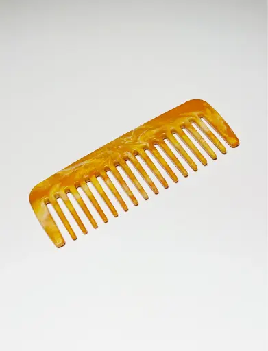 Peigne Orange Flamme